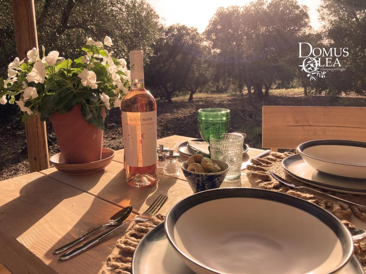 Domus Olea Glamping Hotel เชจลีเมสซาปิกา ภายนอก รูปภาพ