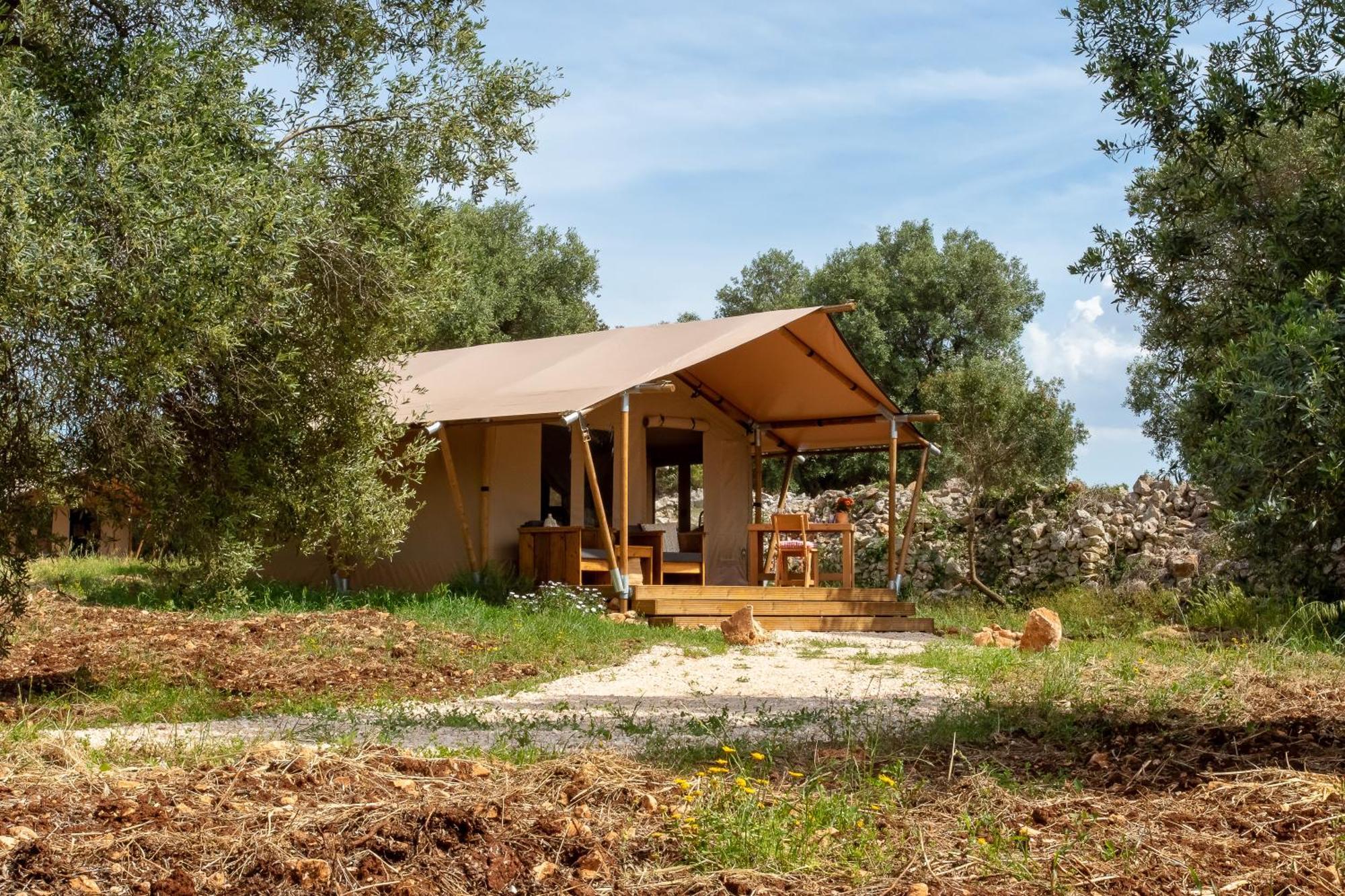 Domus Olea Glamping Hotel เชจลีเมสซาปิกา ภายนอก รูปภาพ